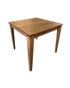 Mesa Madeira Maciça Bar Restaurante Itália 90x90cm Malbelc